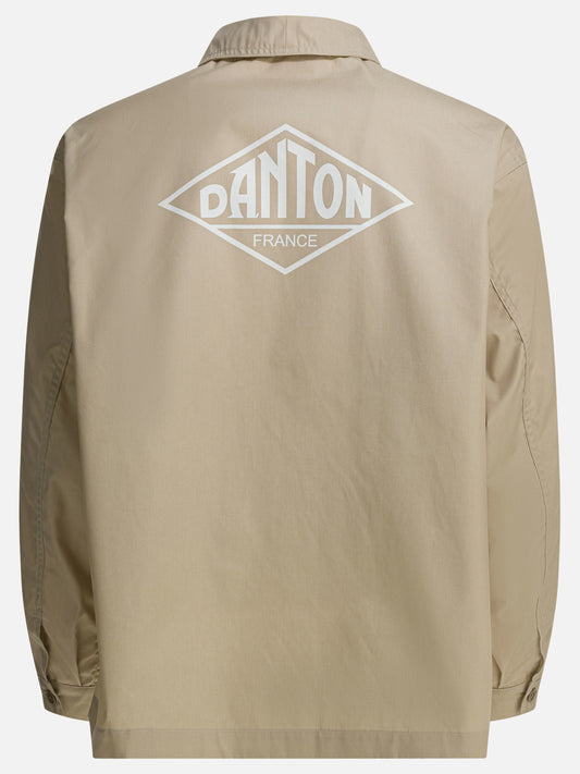 Overshirt jackets Logo Beige - Danton Men | PLP | VIETTI Online Store | 2
