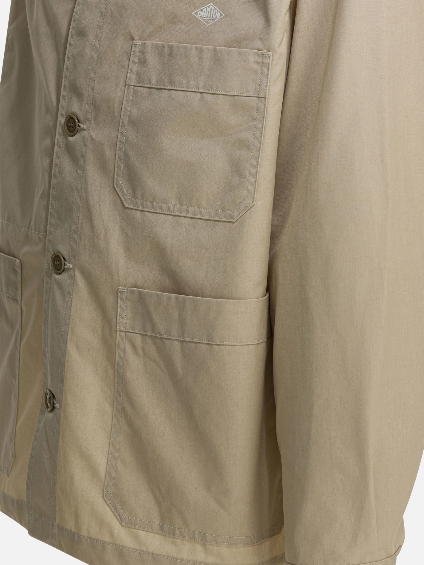 Overshirt jackets Logo Beige - Danton Men | PDP | VIETTI Online Store | Zoom-Modal_4