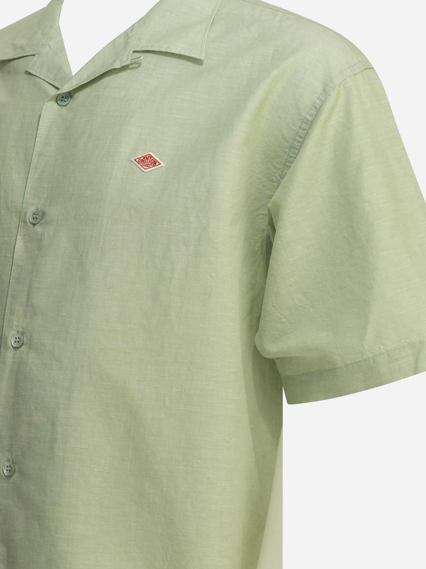 Casual shirts Solid colour Green - Danton Men | PDP | VIETTI Online Store | Zoom-Modal_4