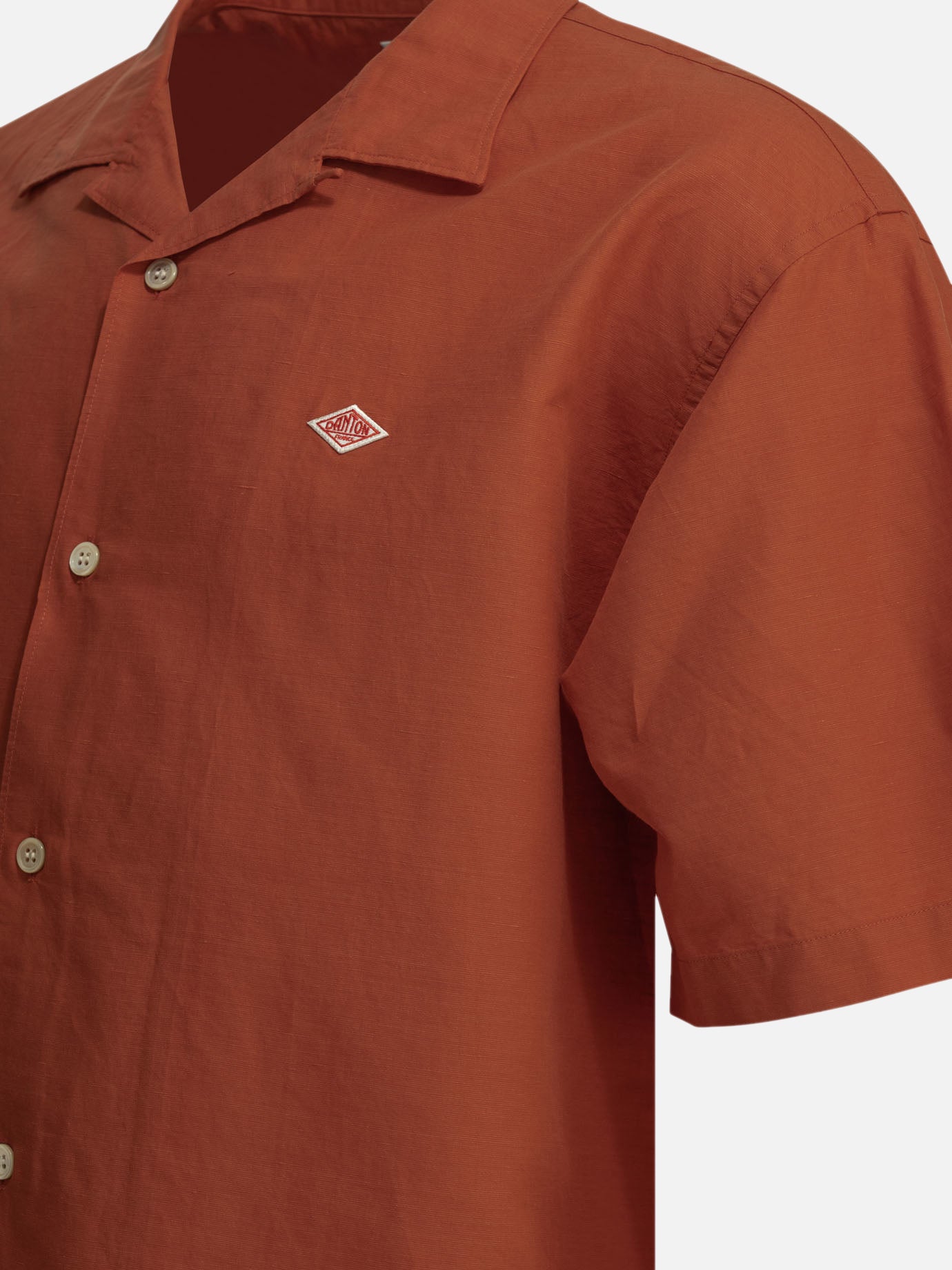 Casual shirts Solid colour Orange - Danton Men | PDP | VIETTI Online Store | Zoom-Modal_4