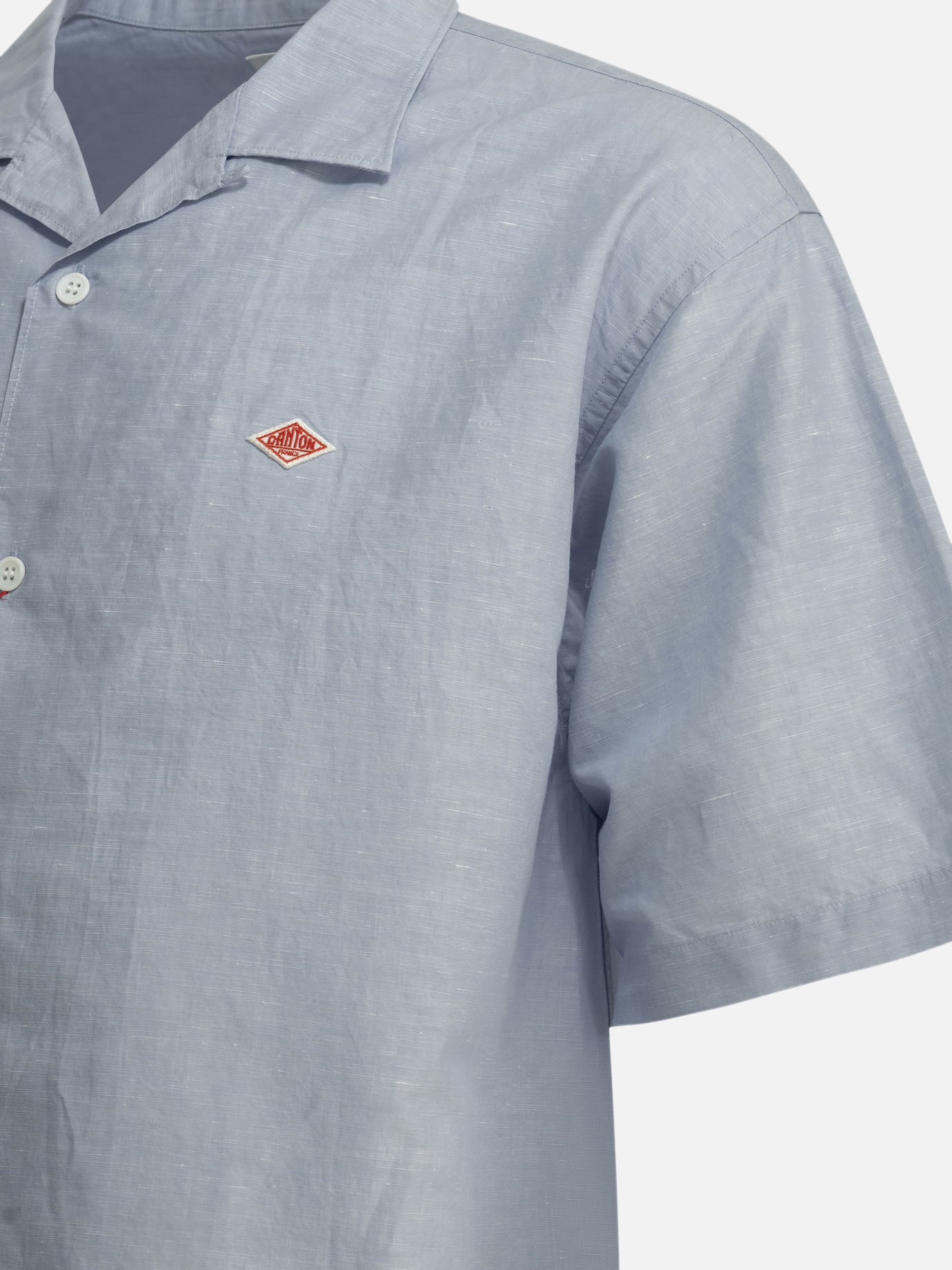Casual shirts Solid colour Light blue - Danton Men | PDP | VIETTI Online Store | Zoom-Modal_4