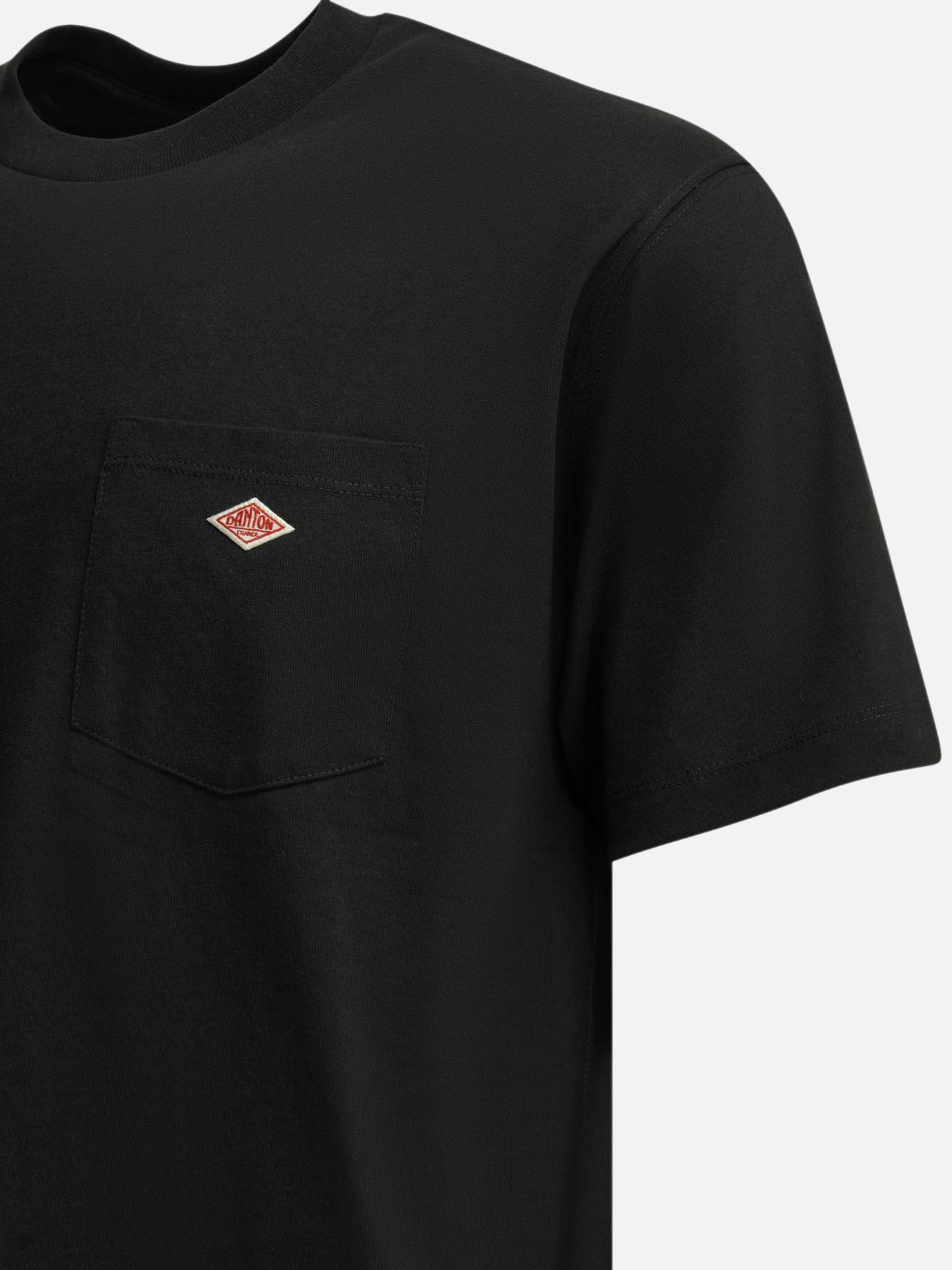 Crewneck t-shirts Logo Black - Danton Men | PDP | VIETTI Online Store | Zoom-Modal_4
