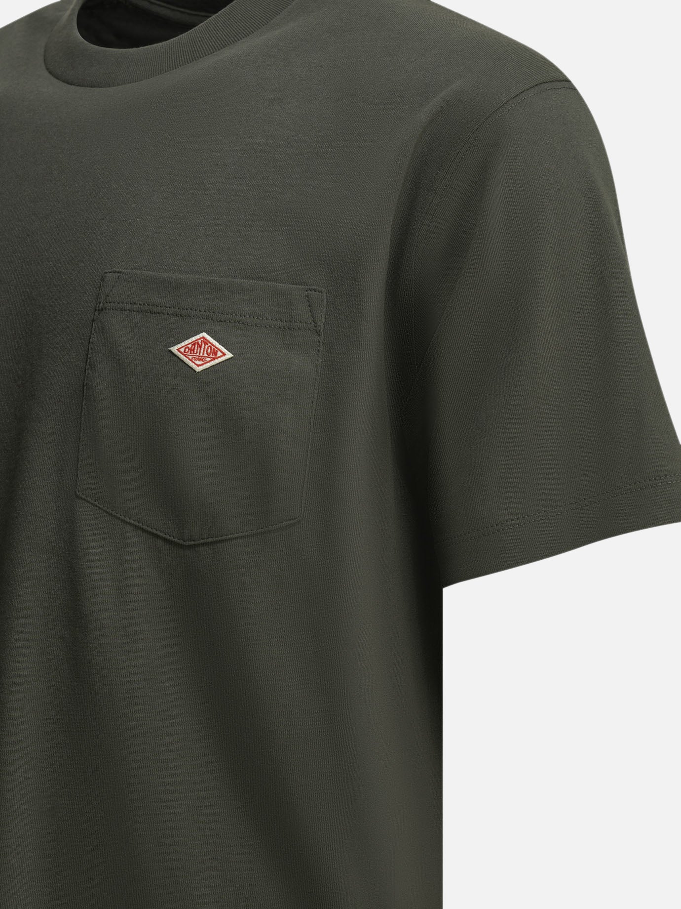 Crewneck t-shirts Logo Grey - Danton Men | PDP | VIETTI Online Store | Zoom-Modal_4