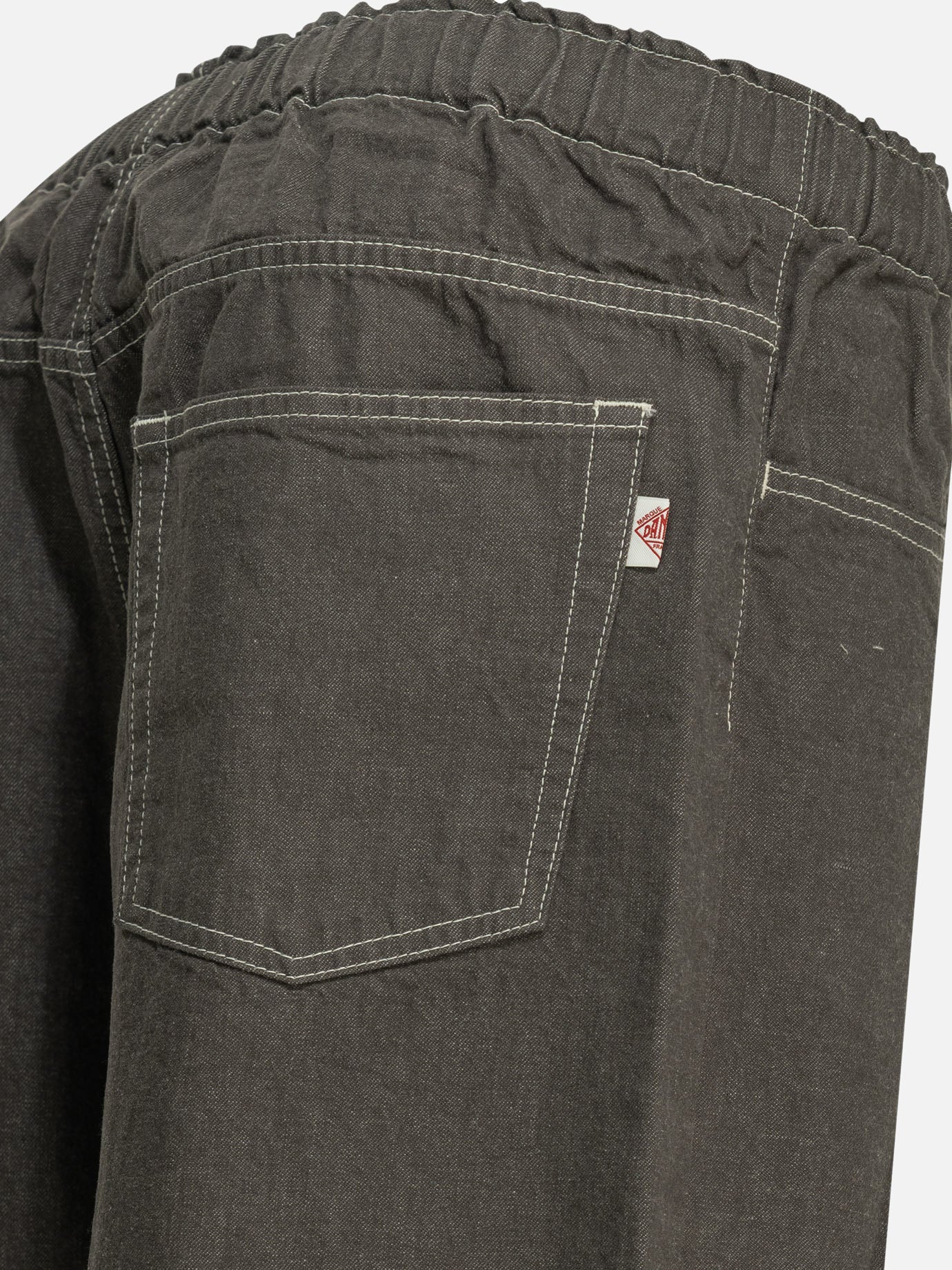 Wide-leg jeans Solid colour Black - Danton Men | PDP | VIETTI Online Store | Zoom-Modal_4