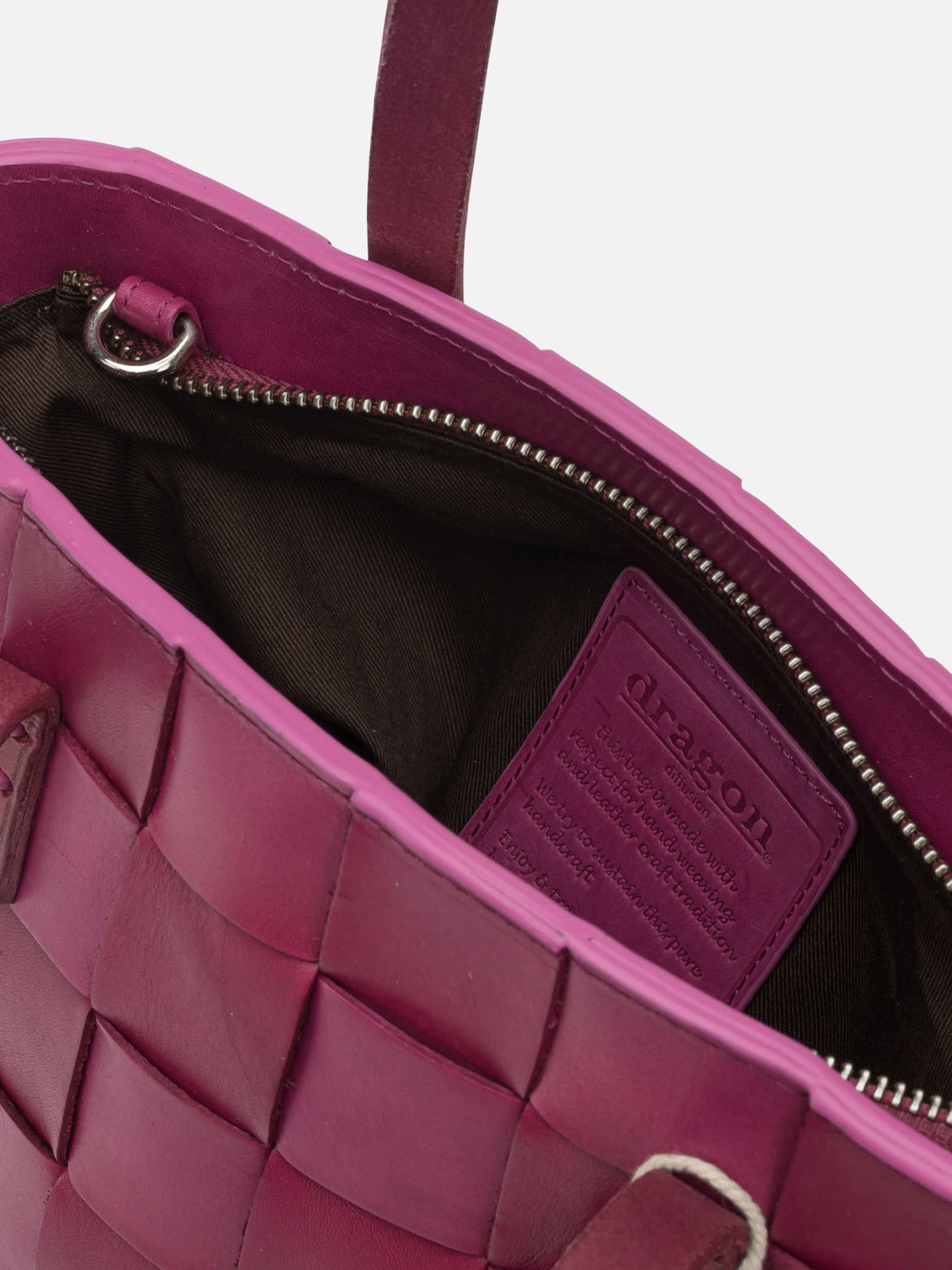 Small bags 100% leather Pink - Dragon Diffusion Women | PDP | VIETTI Online Store | Zoom-Modal_5