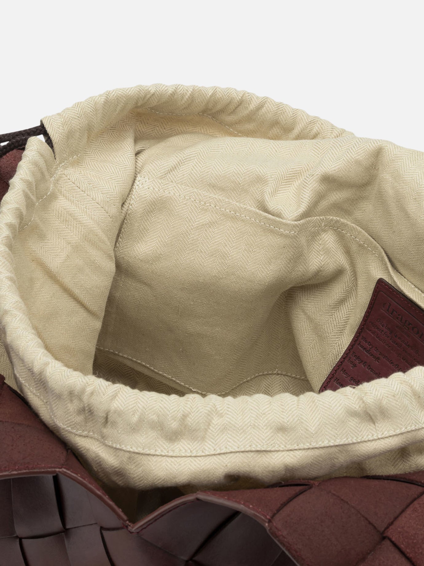 Medium bags 100% cow leather Bordeaux - Dragon Diffusion Women | PDP | VIETTI Online Store | Zoom-Modal_5