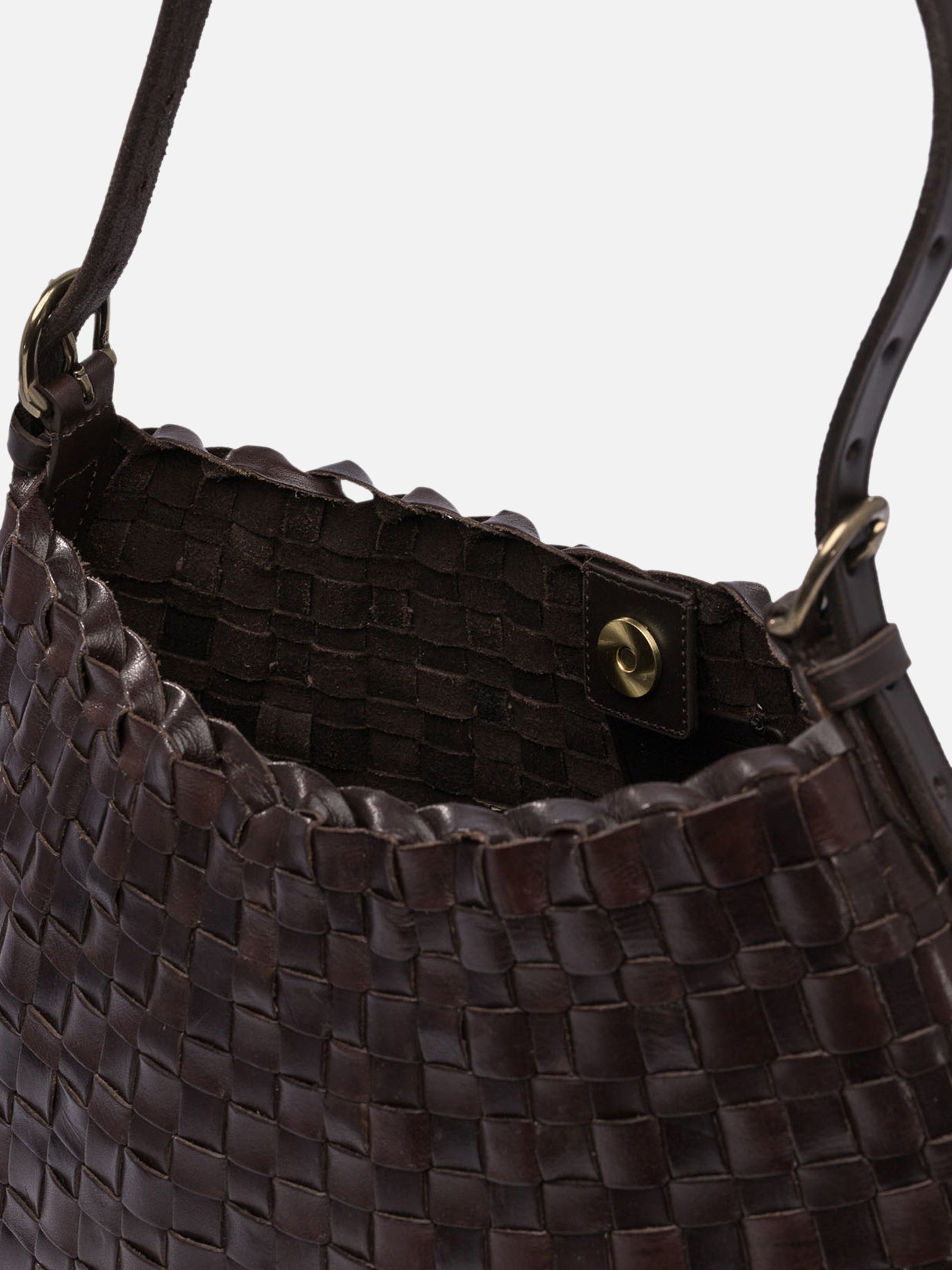 Medium bags 100% buffalo calf leather Brown - Dragon Diffusion Women | PDP | VIETTI Online Store | Zoom-Modal_5
