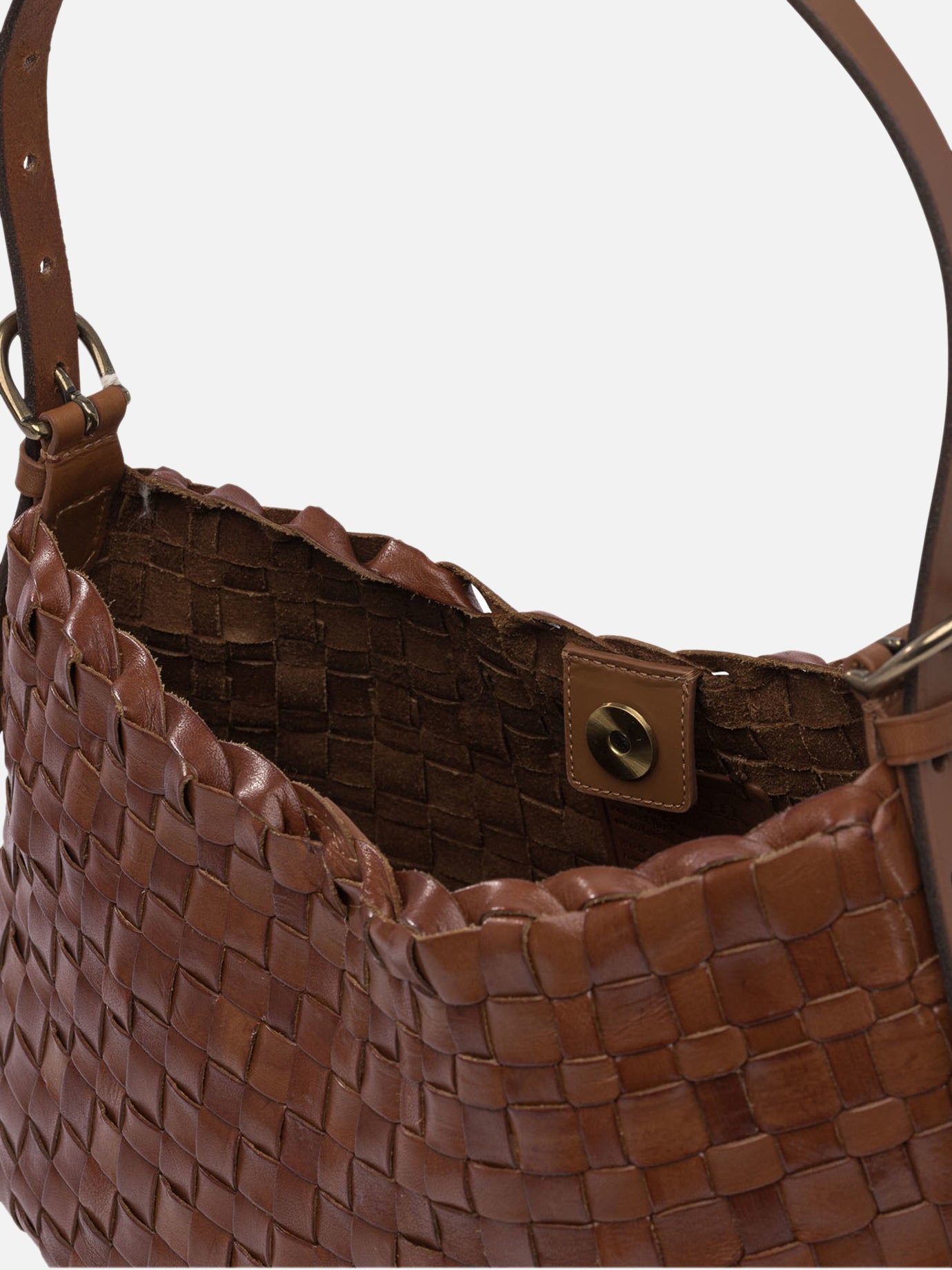 Medium bags 100% buffalo calf leather Brown - Dragon Diffusion Women | PDP | VIETTI Online Store | Zoom-Modal_5
