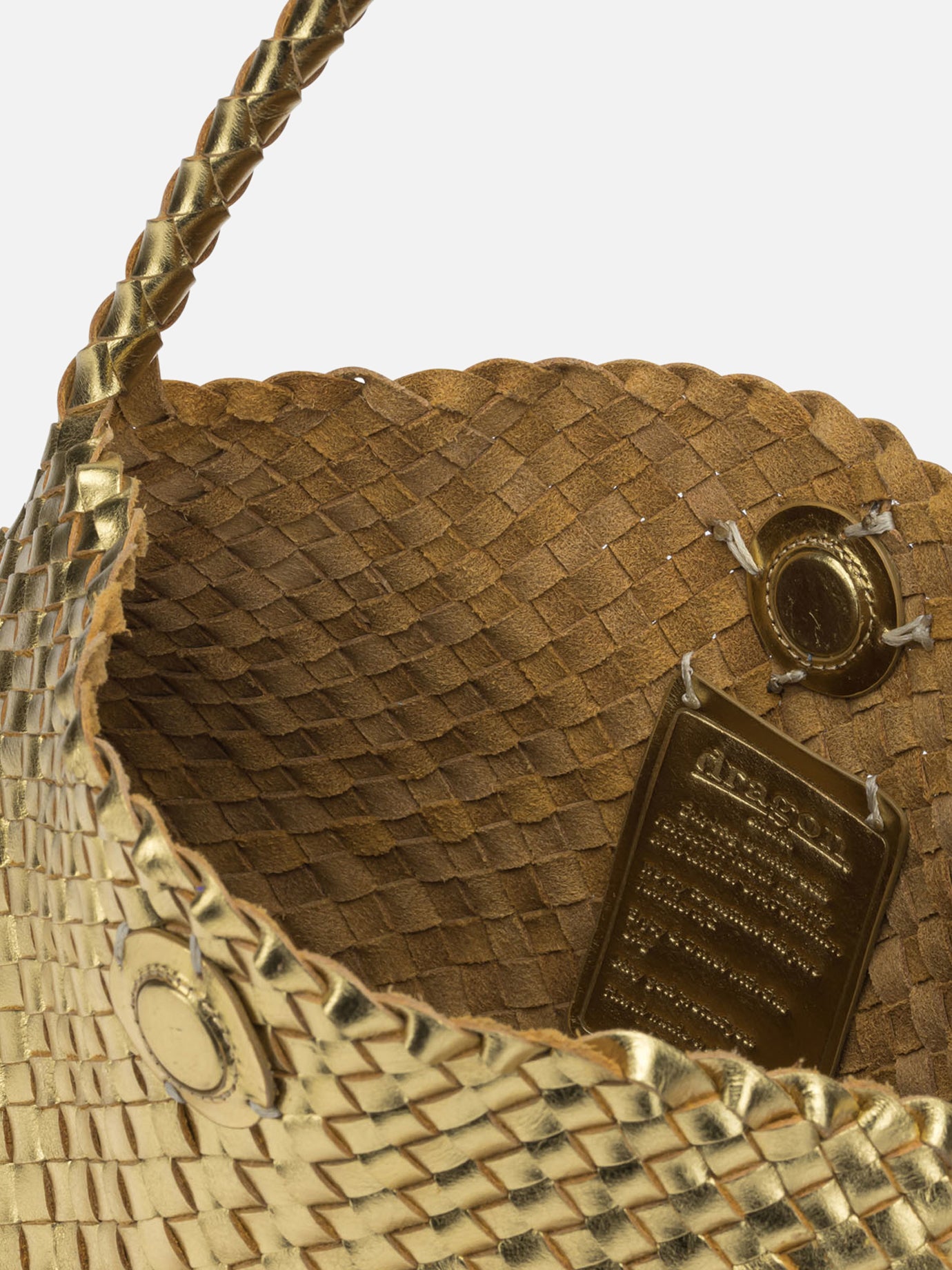Medium bags 100% buffalo calf leather Gold - Dragon Diffusion Women | PDP | VIETTI Online Store | Zoom-Modal_5