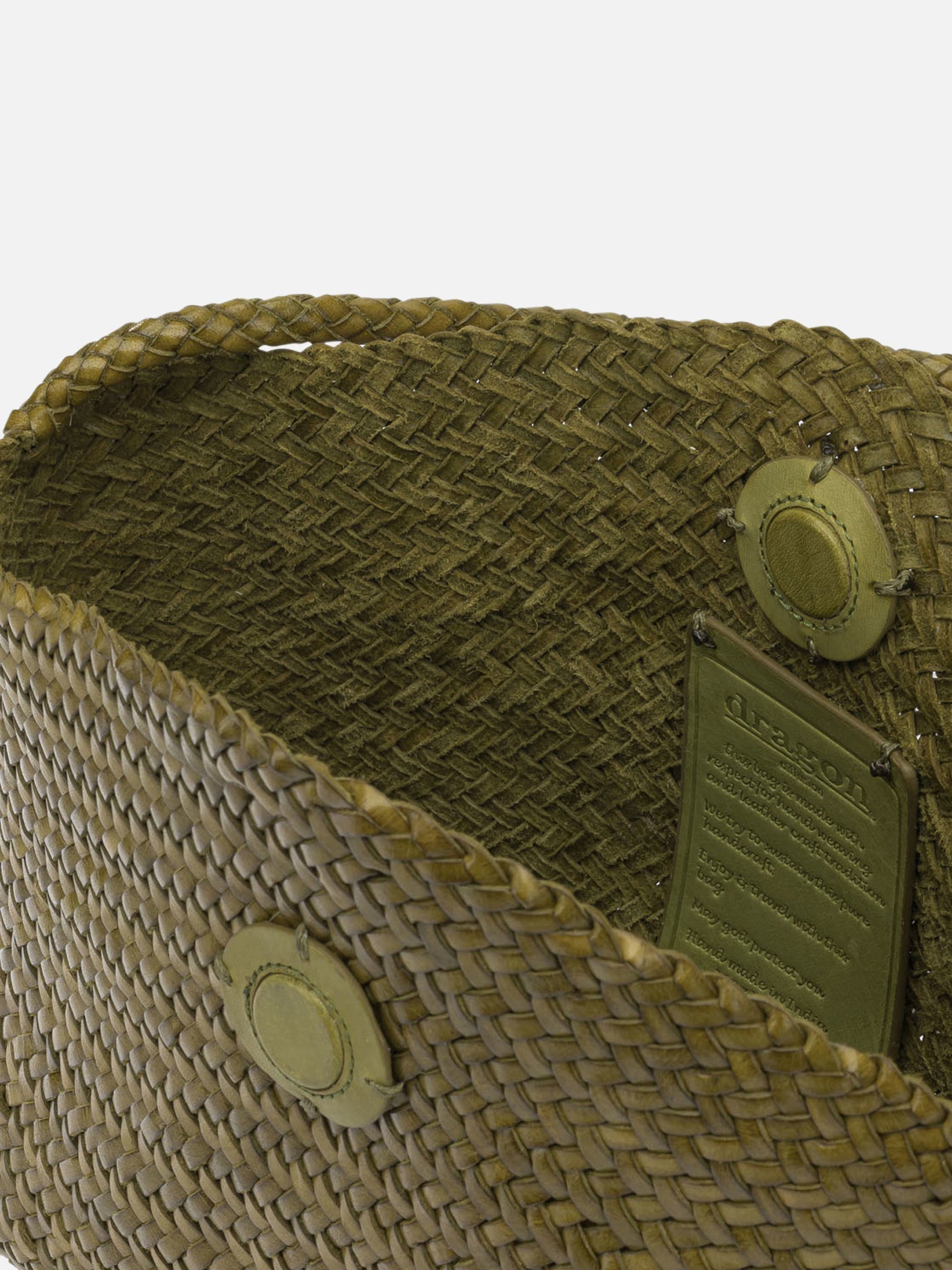 Small bags 100% buffalo calf leather Green - Dragon Diffusion Women | PDP | VIETTI Online Store | Zoom-Modal_5