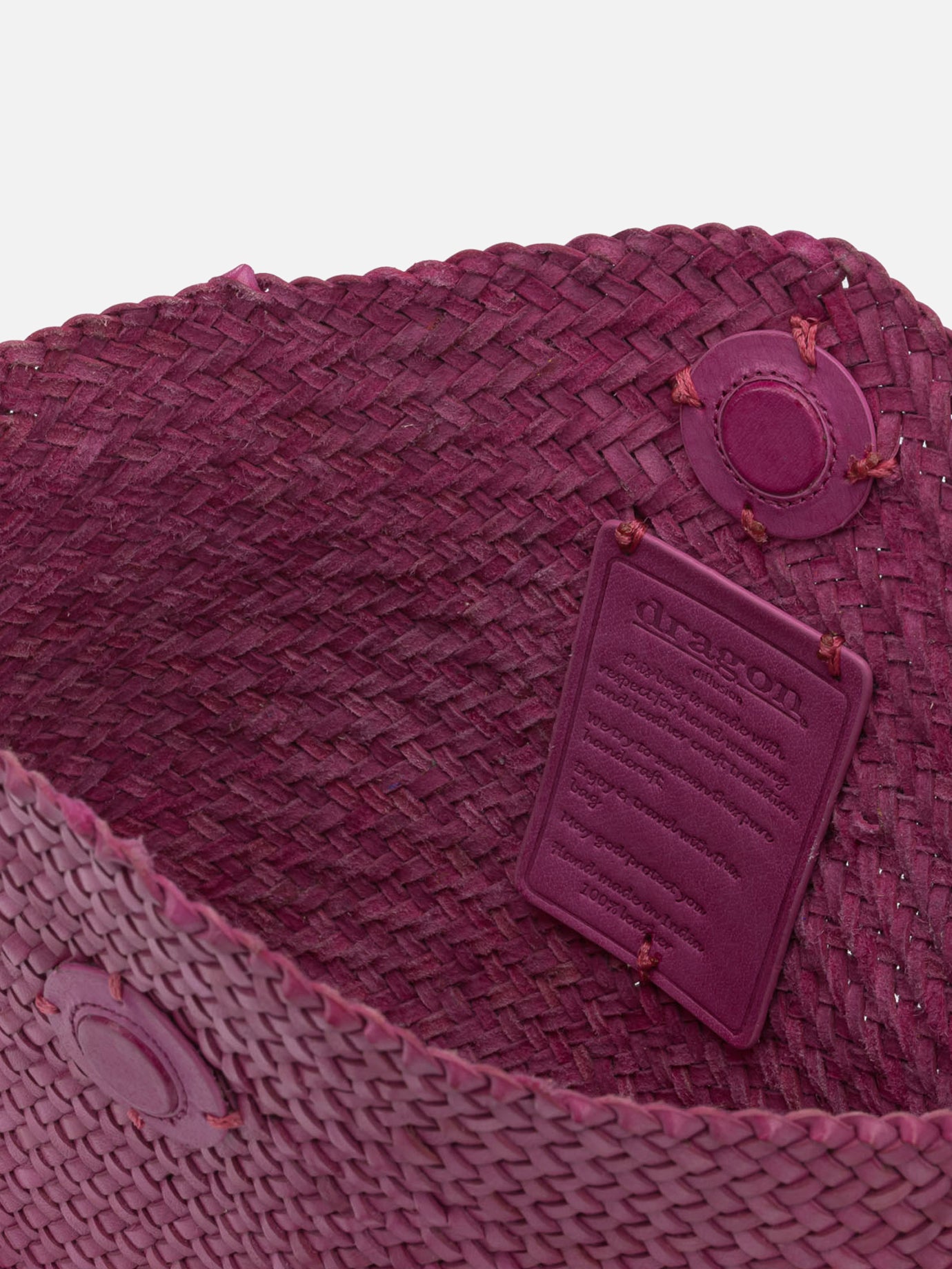 Small bags 100% buffalo calf leather Fuchsia - Dragon Diffusion Women | PDP | VIETTI Online Store | Zoom-Modal_5