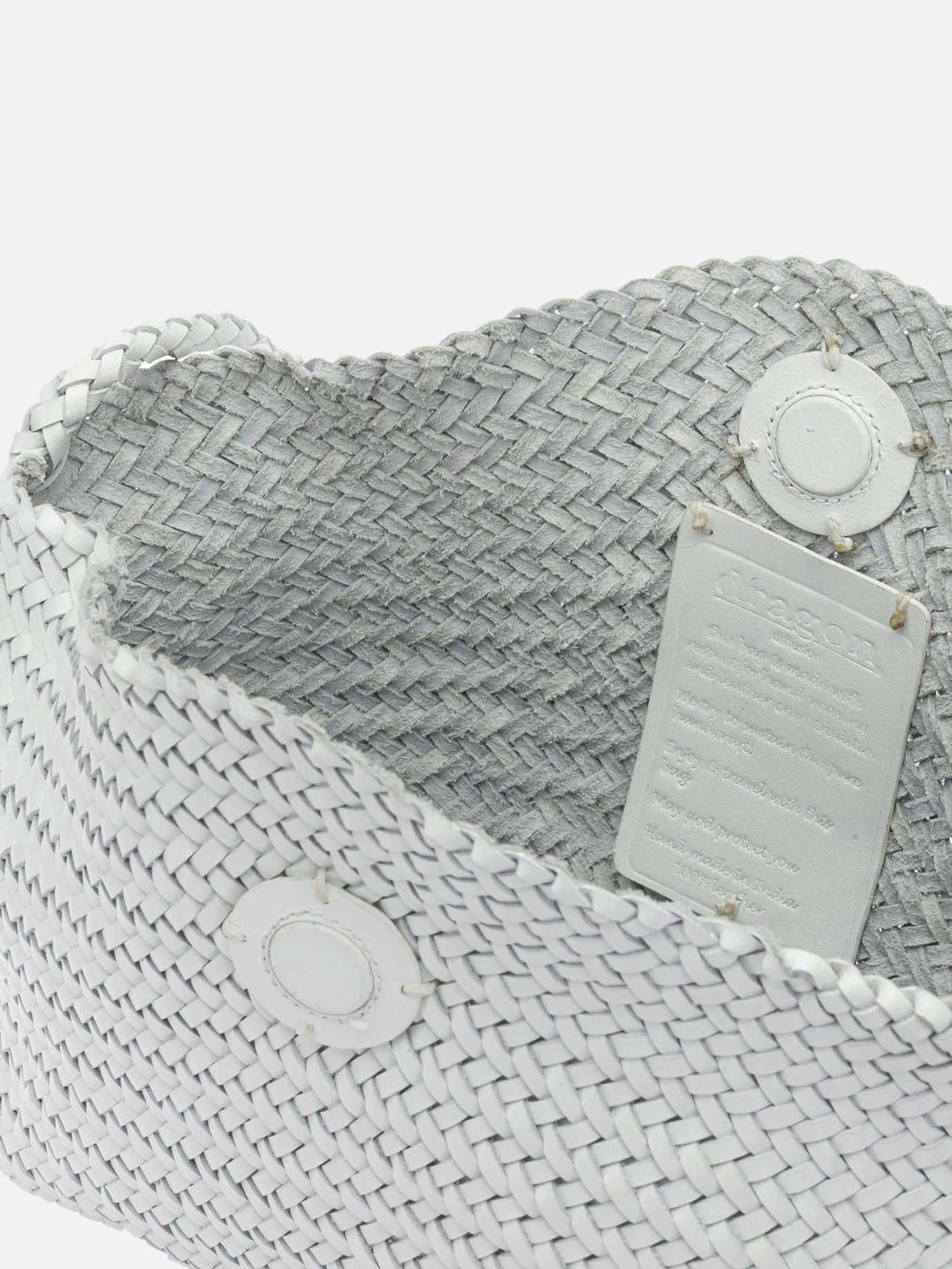 Small bags 100% buffalo calf leather White - Dragon Diffusion Women | PDP | VIETTI Online Store | Zoom-Modal_5