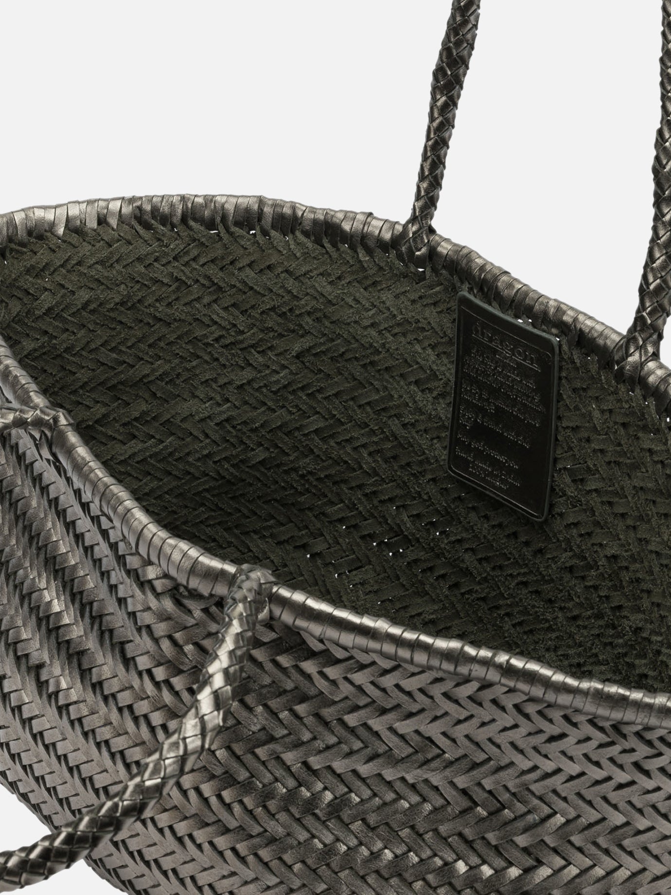 Medium bags 100% buffalo calf leather Silver - Dragon Diffusion Women | PDP | VIETTI Online Store | Zoom-Modal_5