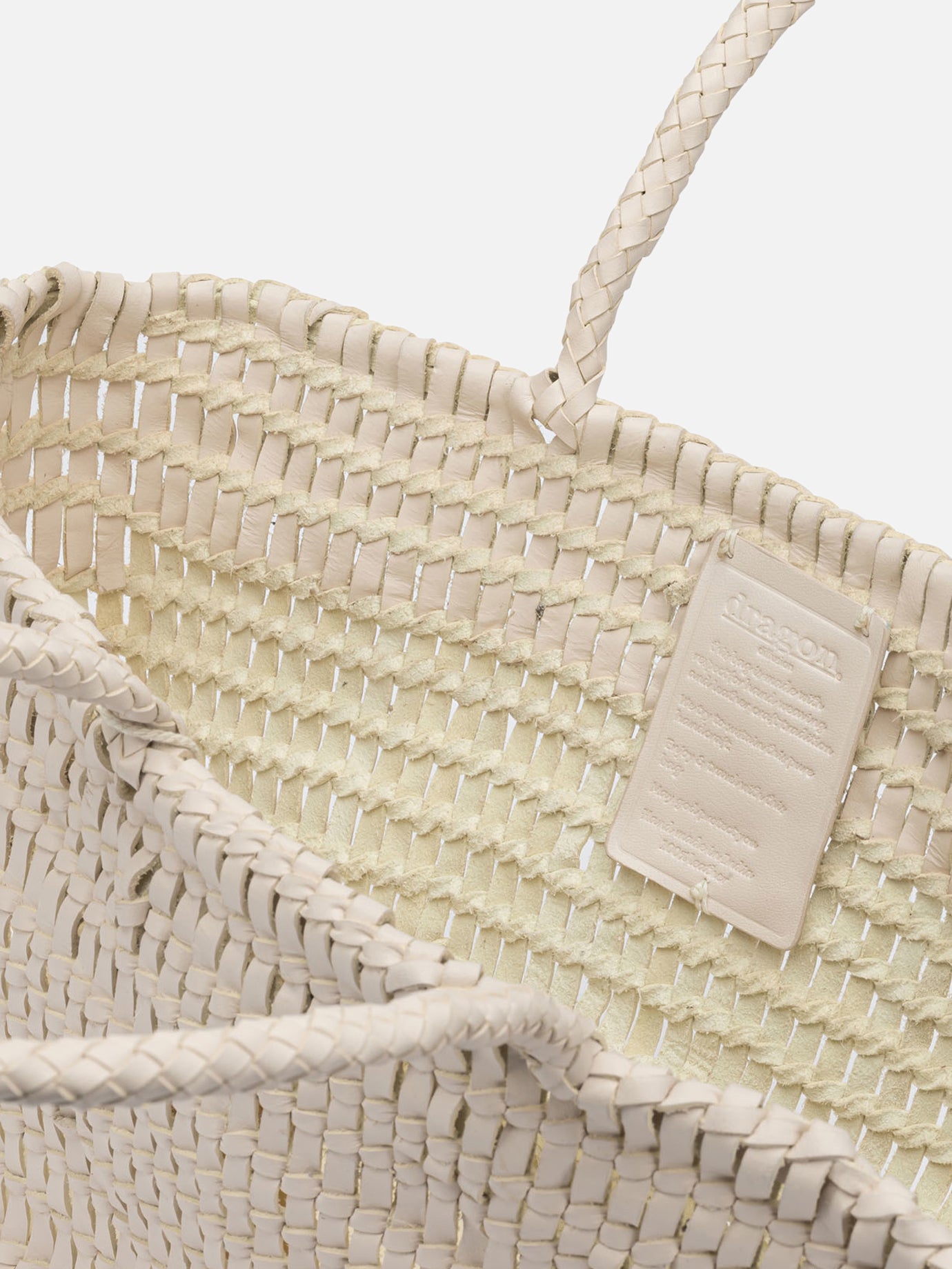Medium bags 100% buffalo calf leather White - Dragon Diffusion Women | PDP | VIETTI Online Store | Zoom-Modal_5