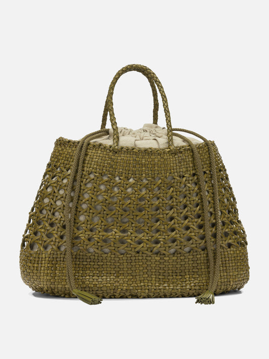 Dragon Diffusion "Santa Cano" Medium handbag Green