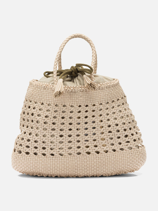 Dragon Diffusion "Santa Cano" Medium handbag Beige
