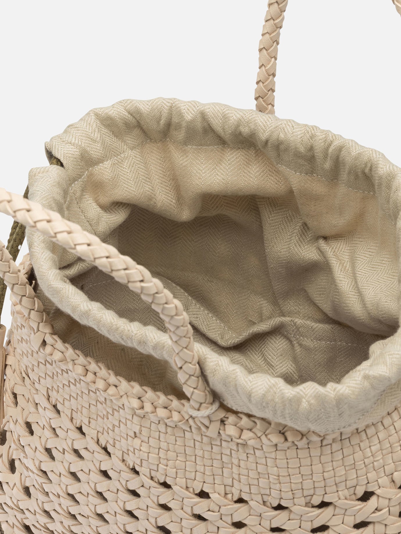 Medium bags 100% buffalo calf leather Beige - Dragon Diffusion Women | PDP | VIETTI Online Store | Zoom-Modal_5