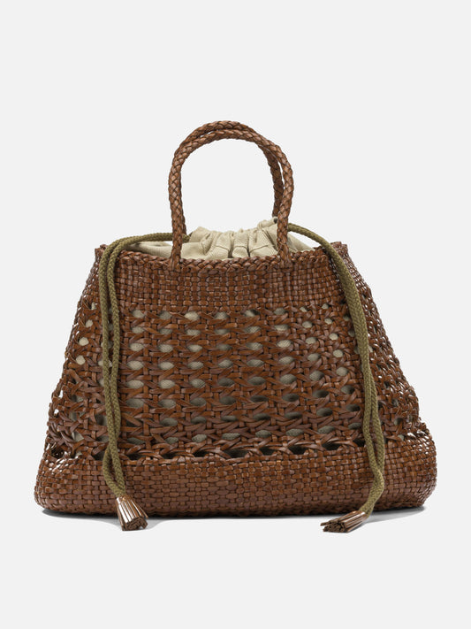 Dragon Diffusion "Santa Cano" Medium handbag Brown