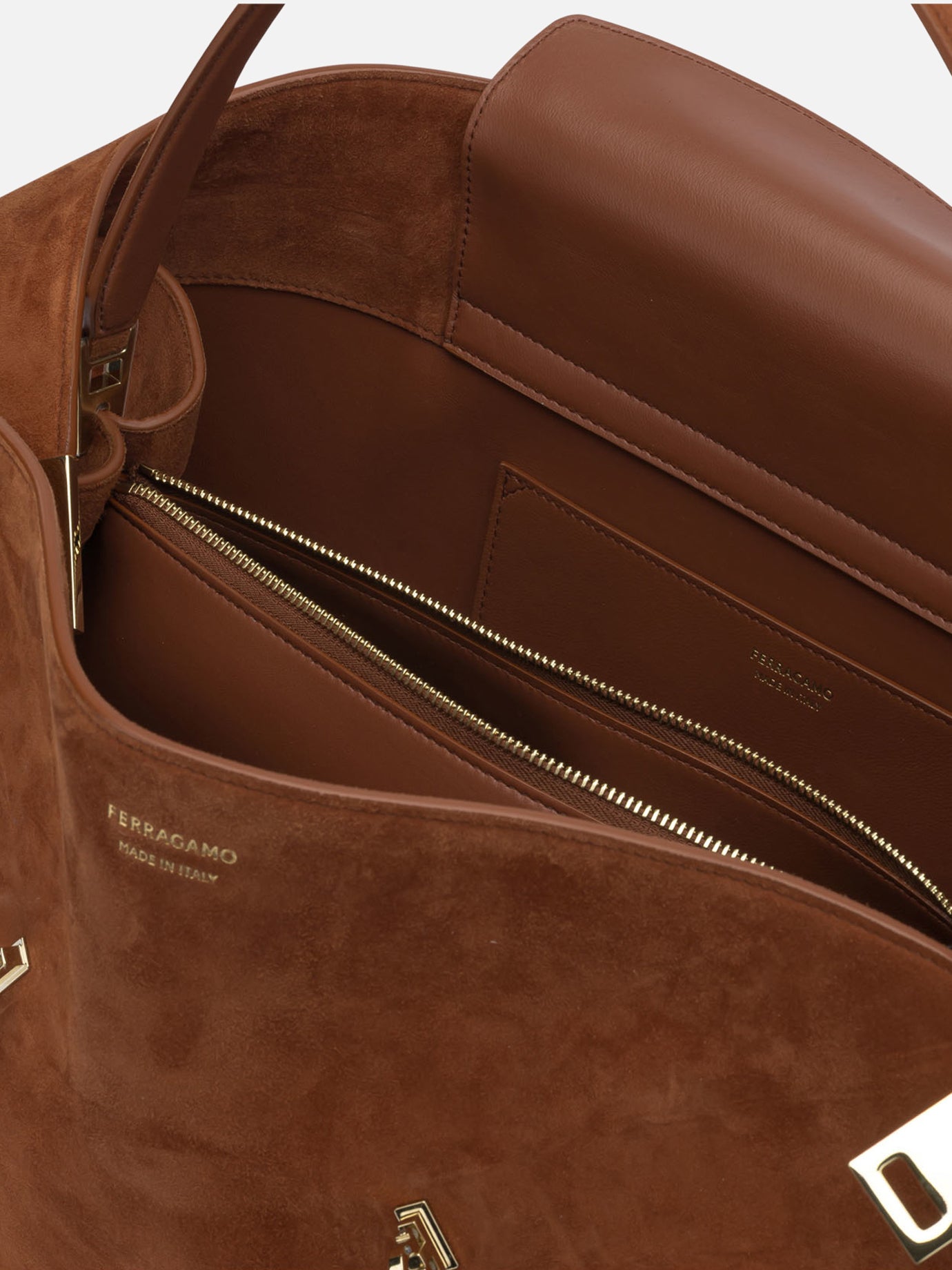 Large bags 0784183 Brown - Ferragamo Women | PDP | VIETTI Online Store | Zoom-Modal_5
