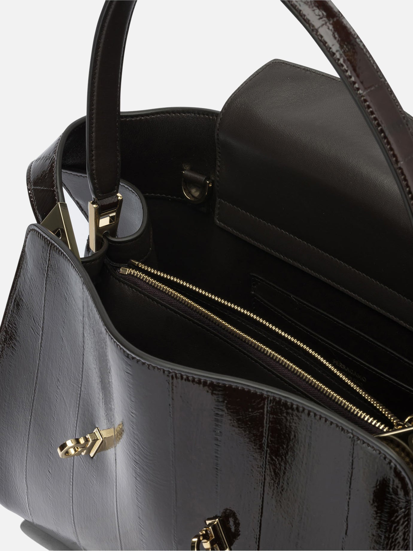 Medium bags 0788631 Brown - Ferragamo Women | PDP | VIETTI Online Store | Zoom-Modal_5