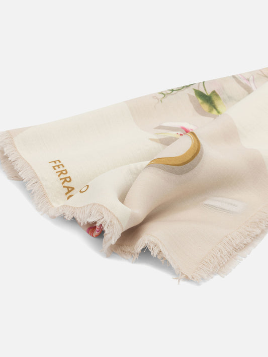 Classic scarves 0789933 White - Ferragamo Women | PLP | VIETTI Online Store | 2