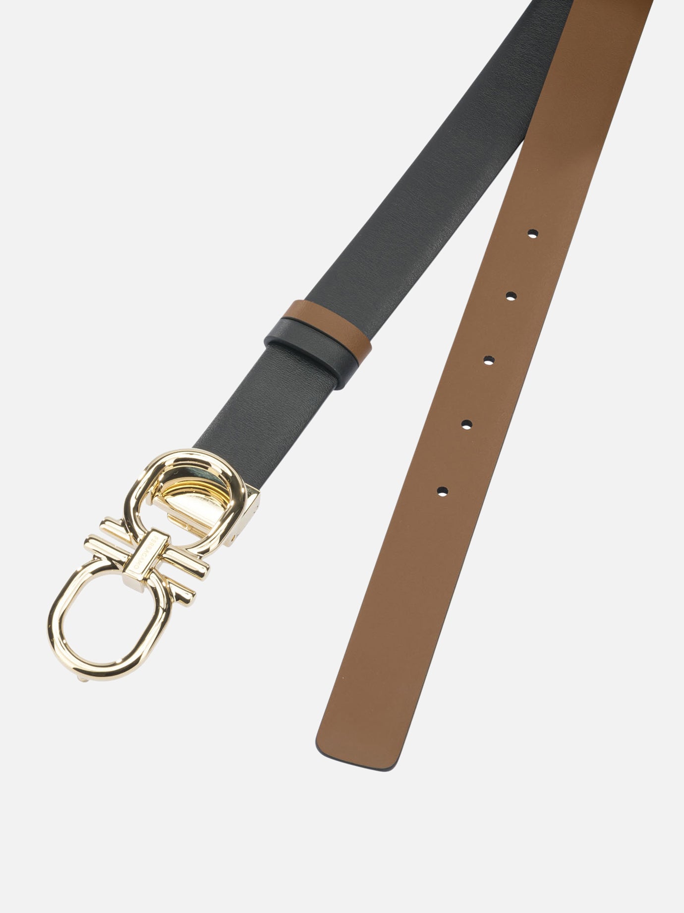 Leather belts 0790123 Brown - Ferragamo Women | PDP | VIETTI Online Store | Zoom-Modal_3