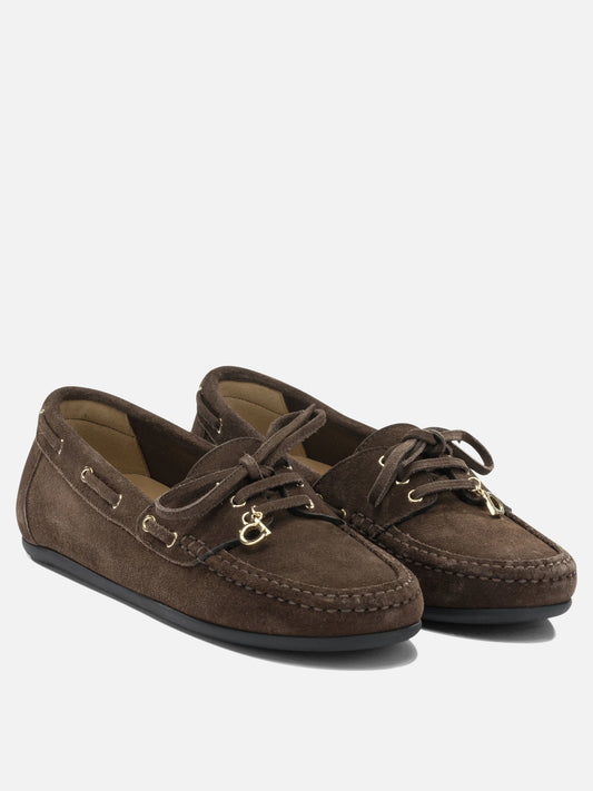 Laced loafers 0790567 Brown - Ferragamo Women | PLP | VIETTI Online Store | 2