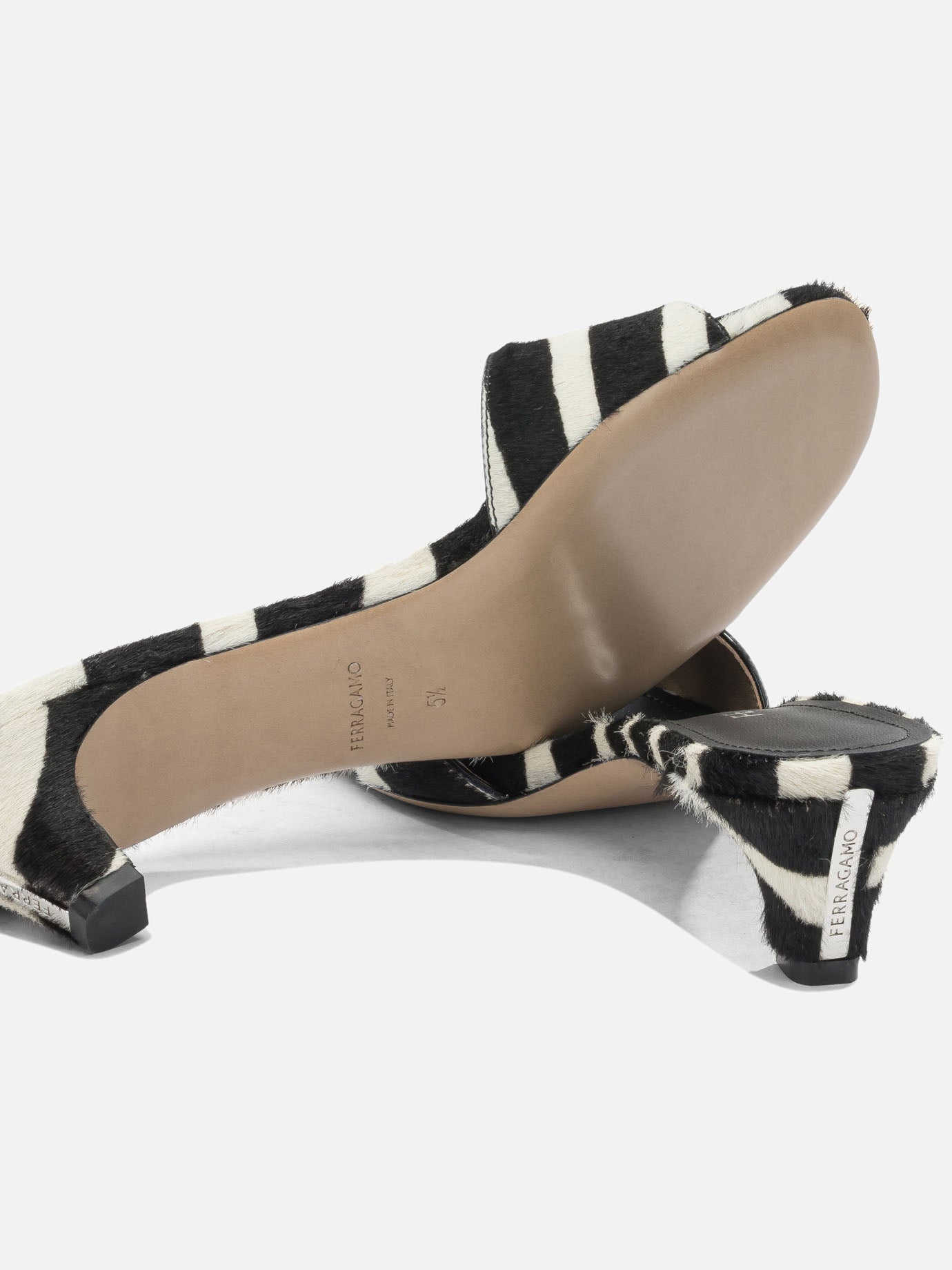Heeled sandals 0790839 Black - Ferragamo Women | PDP | VIETTI Online Store | Zoom-Modal_5