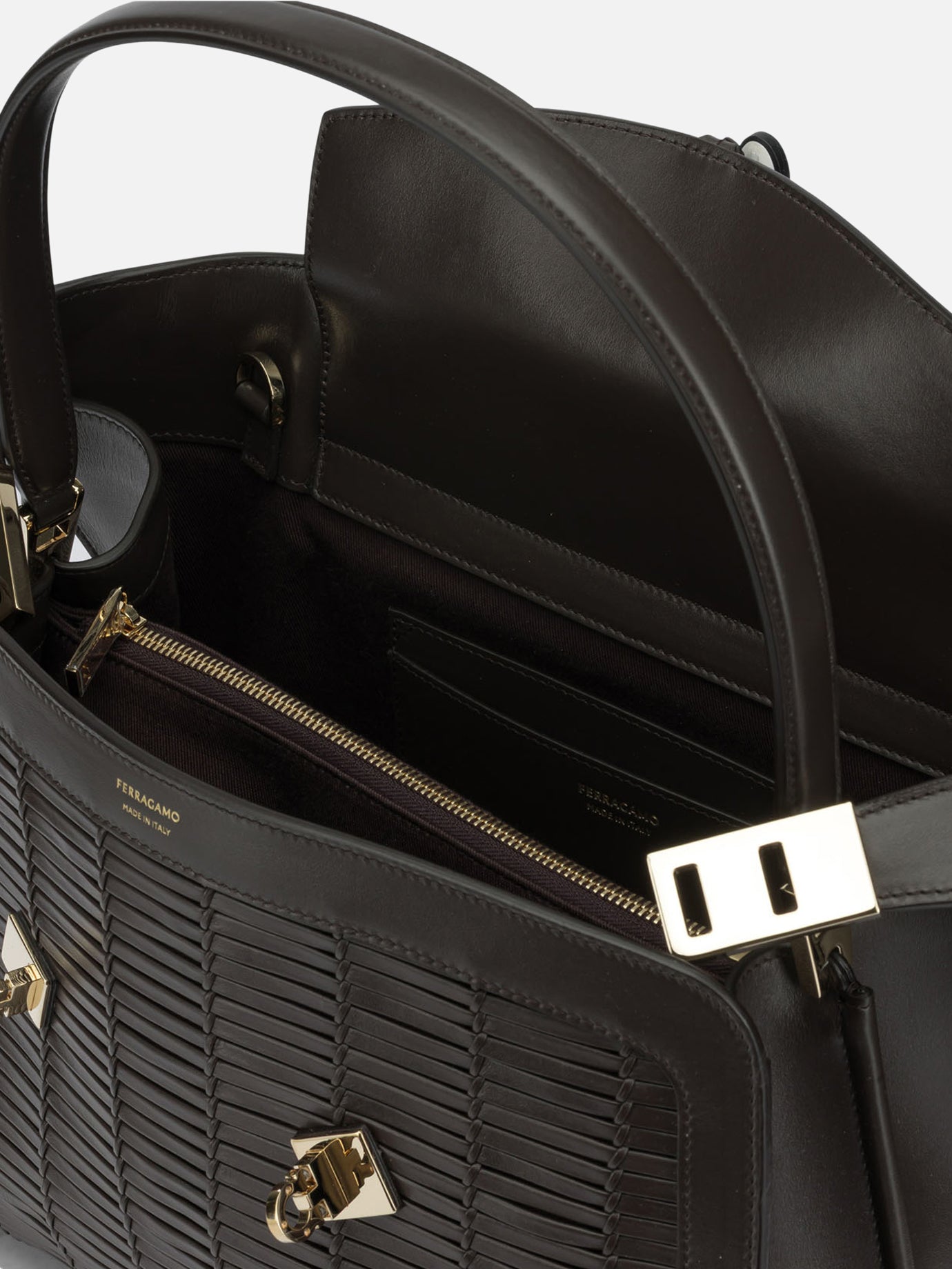 Medium bags 0792878 Brown - Ferragamo Women | PDP | VIETTI Online Store | Zoom-Modal_5