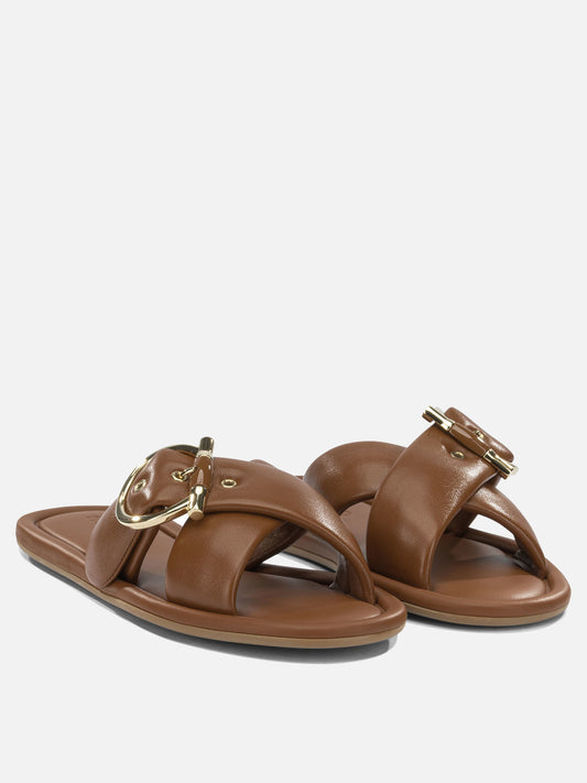 Slides 0793711 Brown - Ferragamo Women | PLP | VIETTI Online Store | 2
