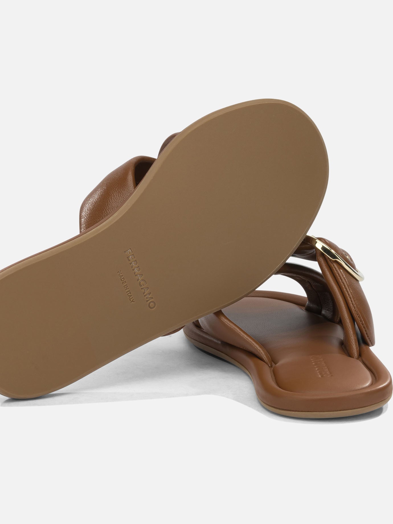 Slides 0793711 Brown - Ferragamo Women | PDP | VIETTI Online Store | Zoom-Modal_5