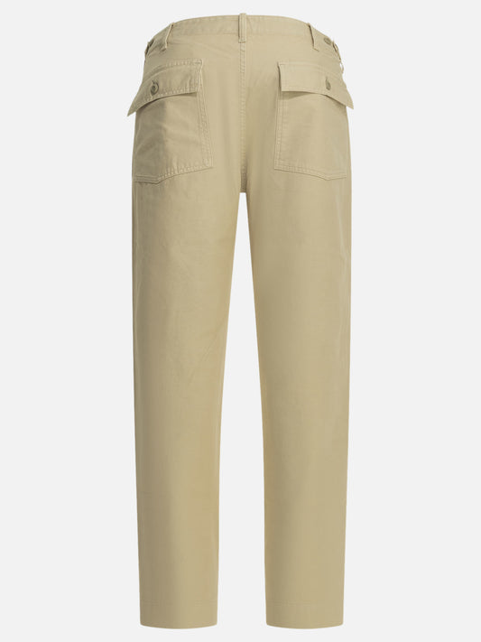 Leisure trousers Solid colour Beige - Filson Men | PLP | VIETTI Online Store | 2