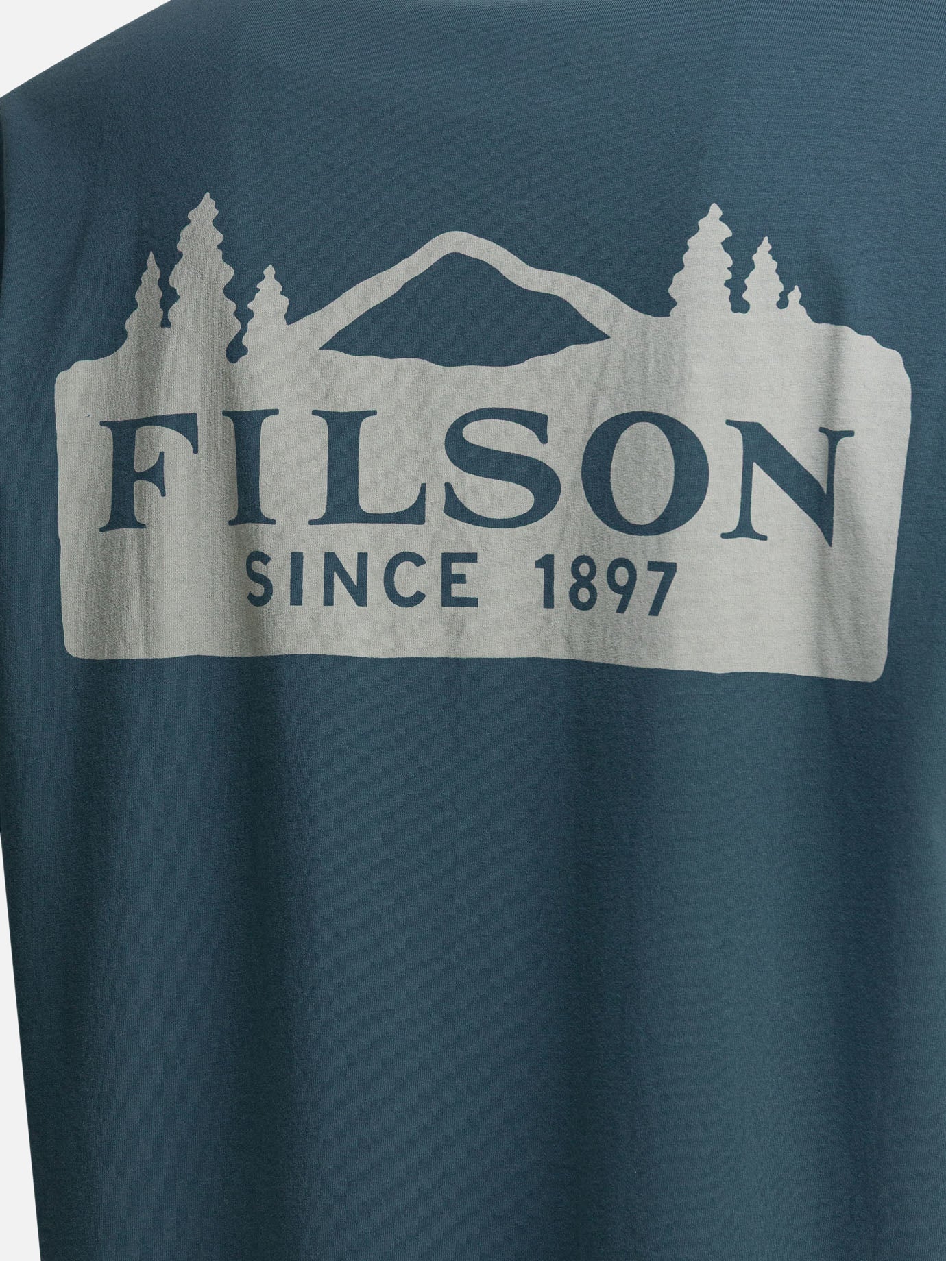 Crewneck t-shirts Logo Blue - Filson Men | PDP | VIETTI Online Store | Zoom-Modal_4