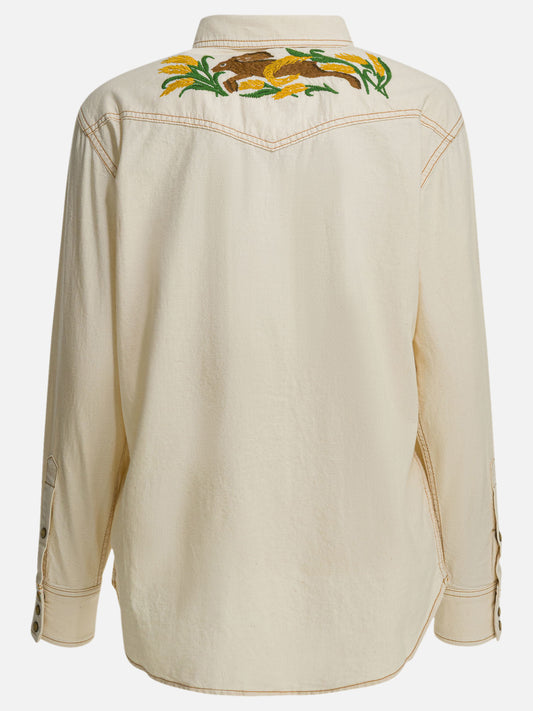 Casual shirts Embroidered White - Filson Women | PLP | VIETTI Online Store | 2