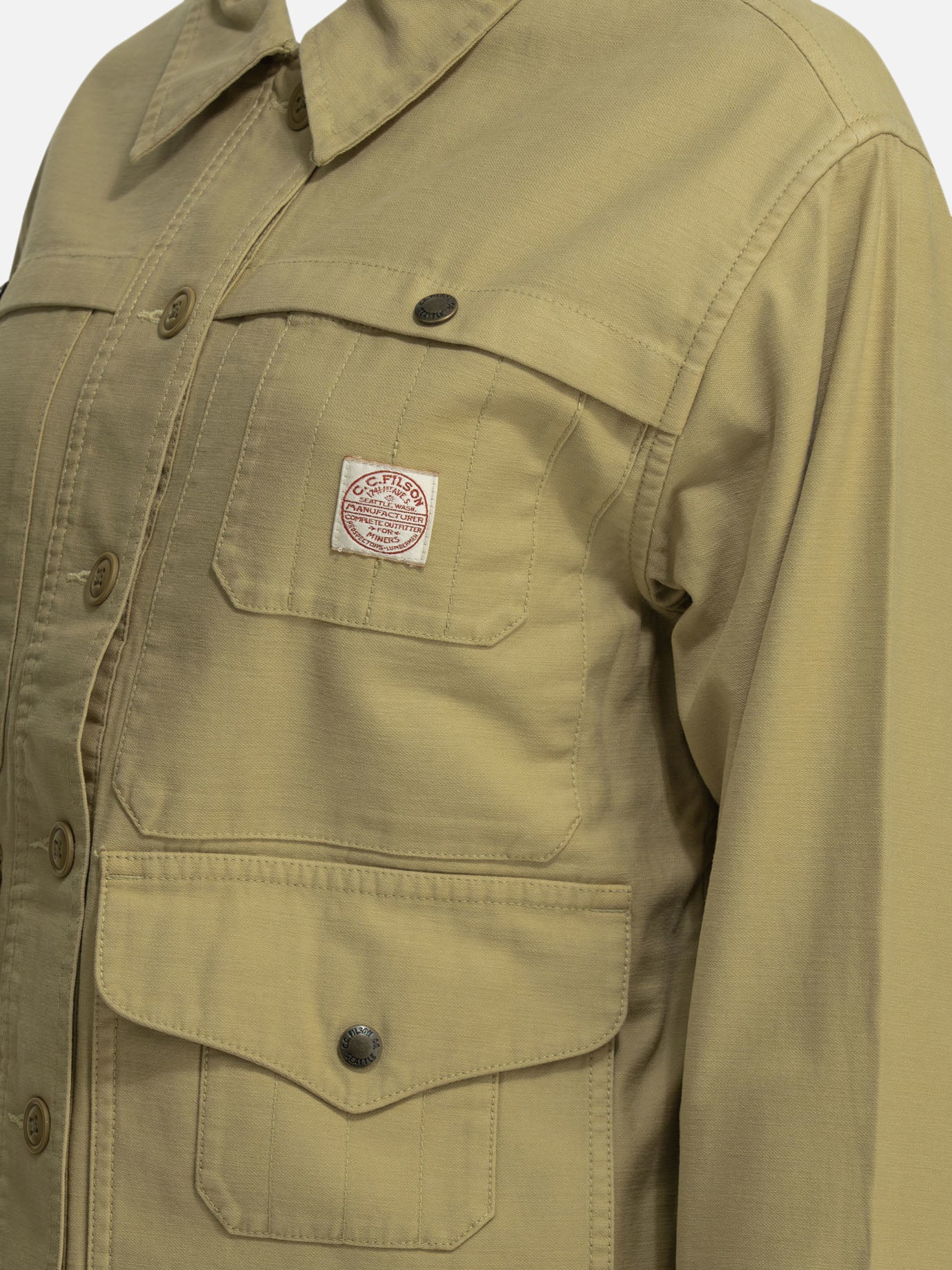 Giacche overshirt Logo Beige - Filson Donna | PDP | VIETTI Online Store | Zoom-Modal_4