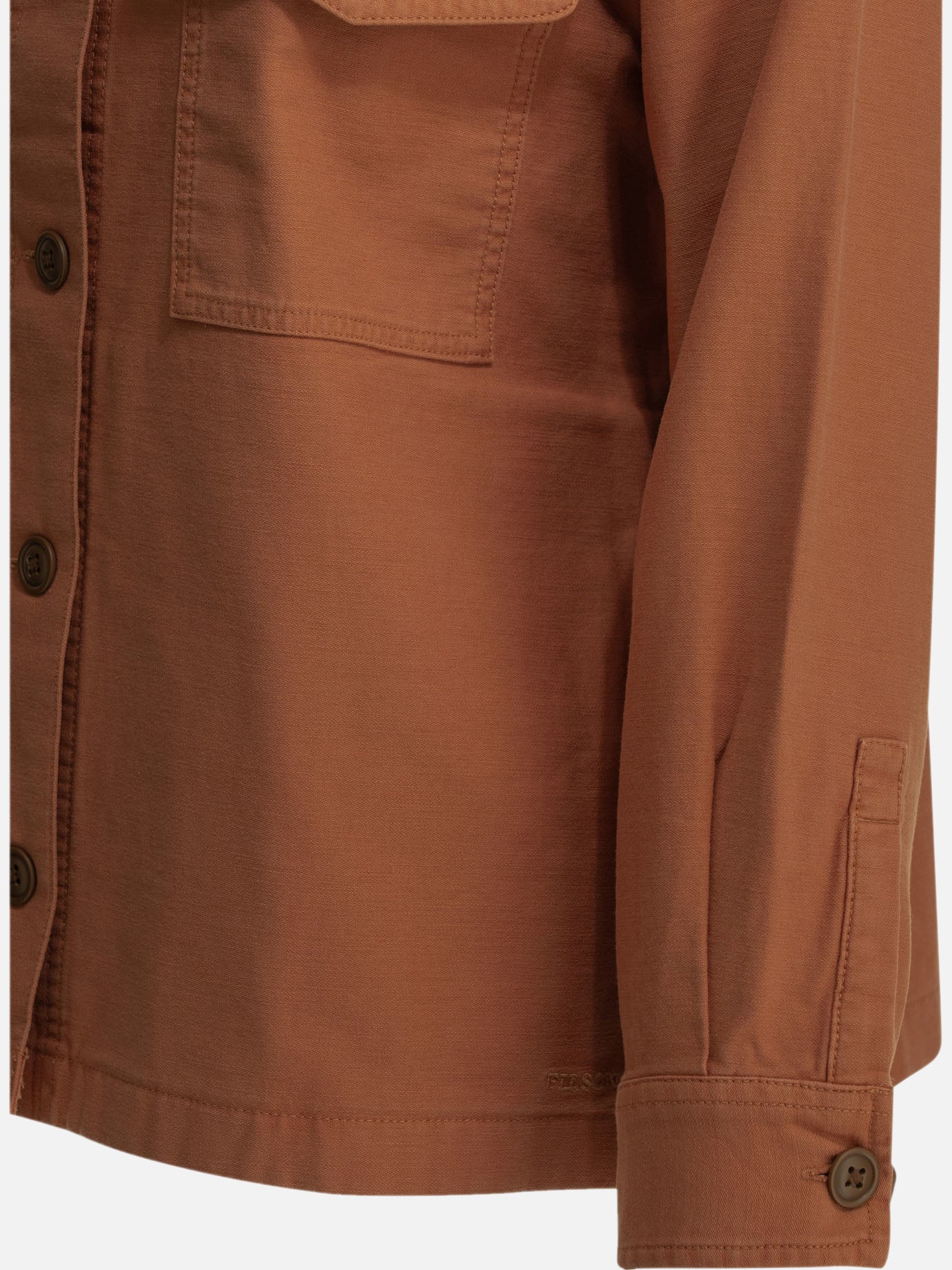 Camicie casual Solid colour Arancione - Filson Donna | PDP | VIETTI Online Store | Zoom-Modal_4