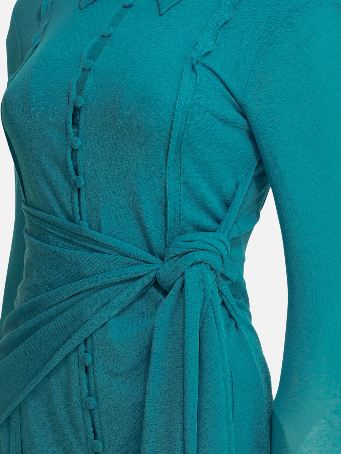 Ganni Short chemise dress Light blue