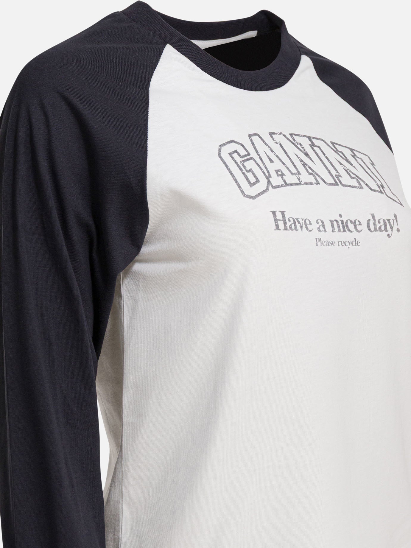 Crewneck t-shirts Graphics White - Ganni Women | PDP | VIETTI Online Store | Zoom-Modal_4