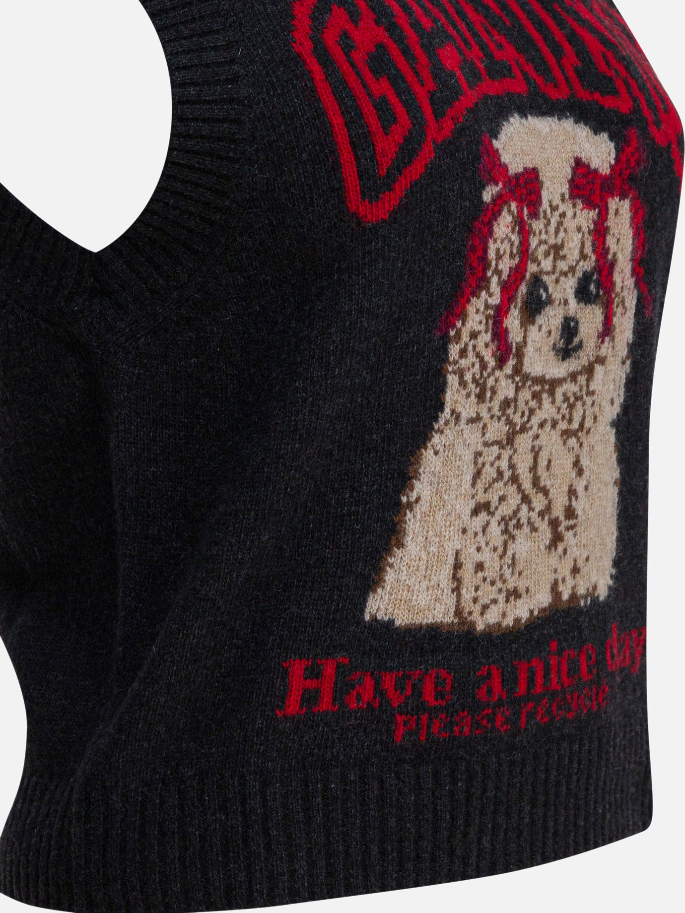 Vests Logo Black - Ganni Women | PDP | VIETTI Online Store | Zoom-Modal_4