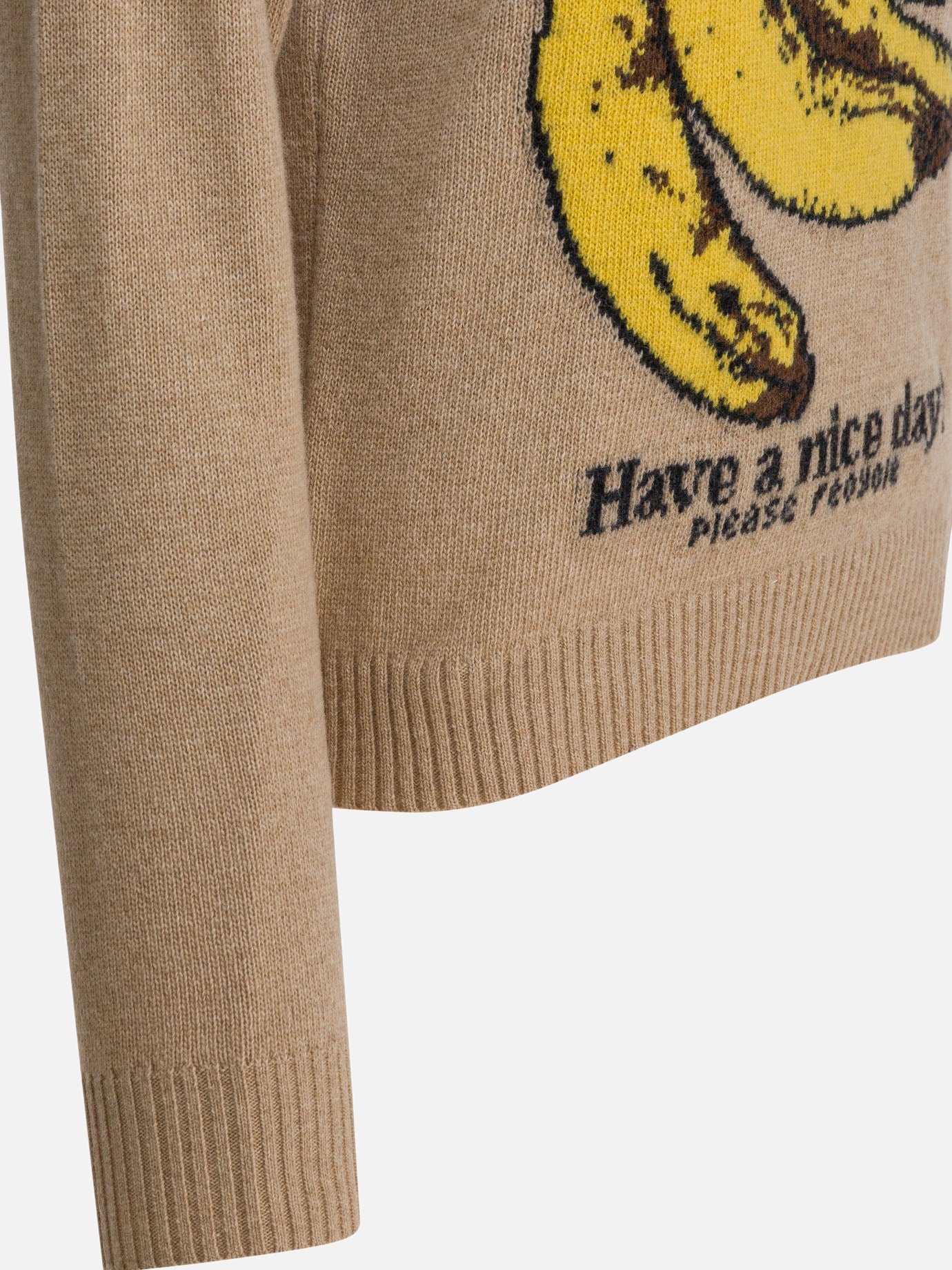 Crewneck sweaters Logo Beige - Ganni Women | PDP | VIETTI Online Store | Zoom-Modal_4