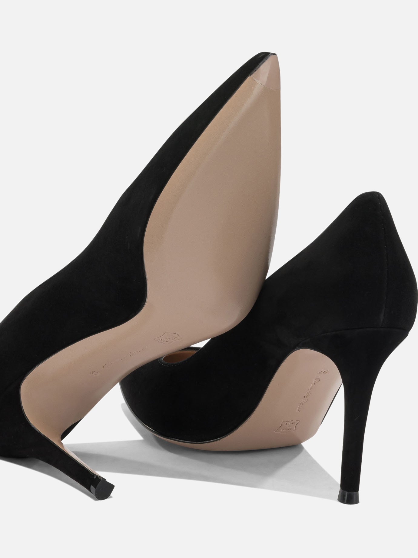 Pumps 100% suede leather - 100% calf leather Black - Gianvito Rossi Women | PDP | VIETTI Online Store | Zoom-Modal_5