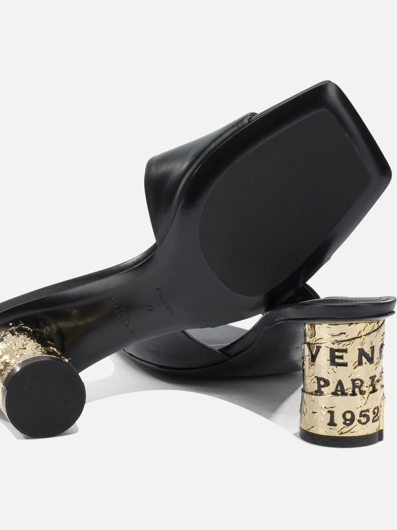 Heeled sandals 100% calf leather Black - Givenchy Women | PDP | VIETTI Online Store | Zoom-Modal_5