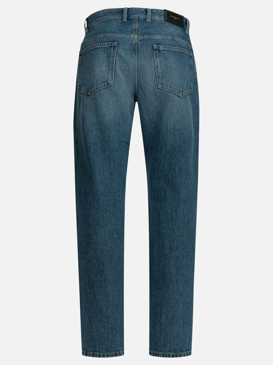 Straight-leg jeans Solid colour Blue - Givenchy Men | PLP | VIETTI Online Store | 2