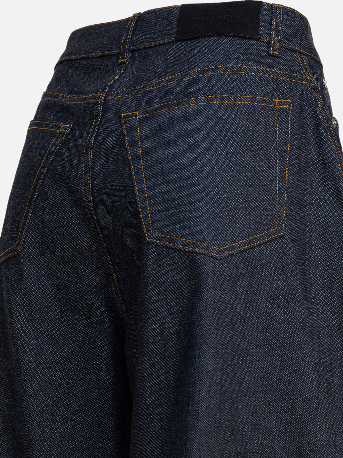 Wide-leg jeans Solid colour Blue - Givenchy Women | PDP | VIETTI Online Store | Zoom-Modal_4