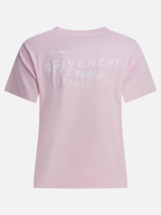 Crewneck t-shirts Logo Pink - Givenchy Women | PLP | VIETTI Online Store | 2