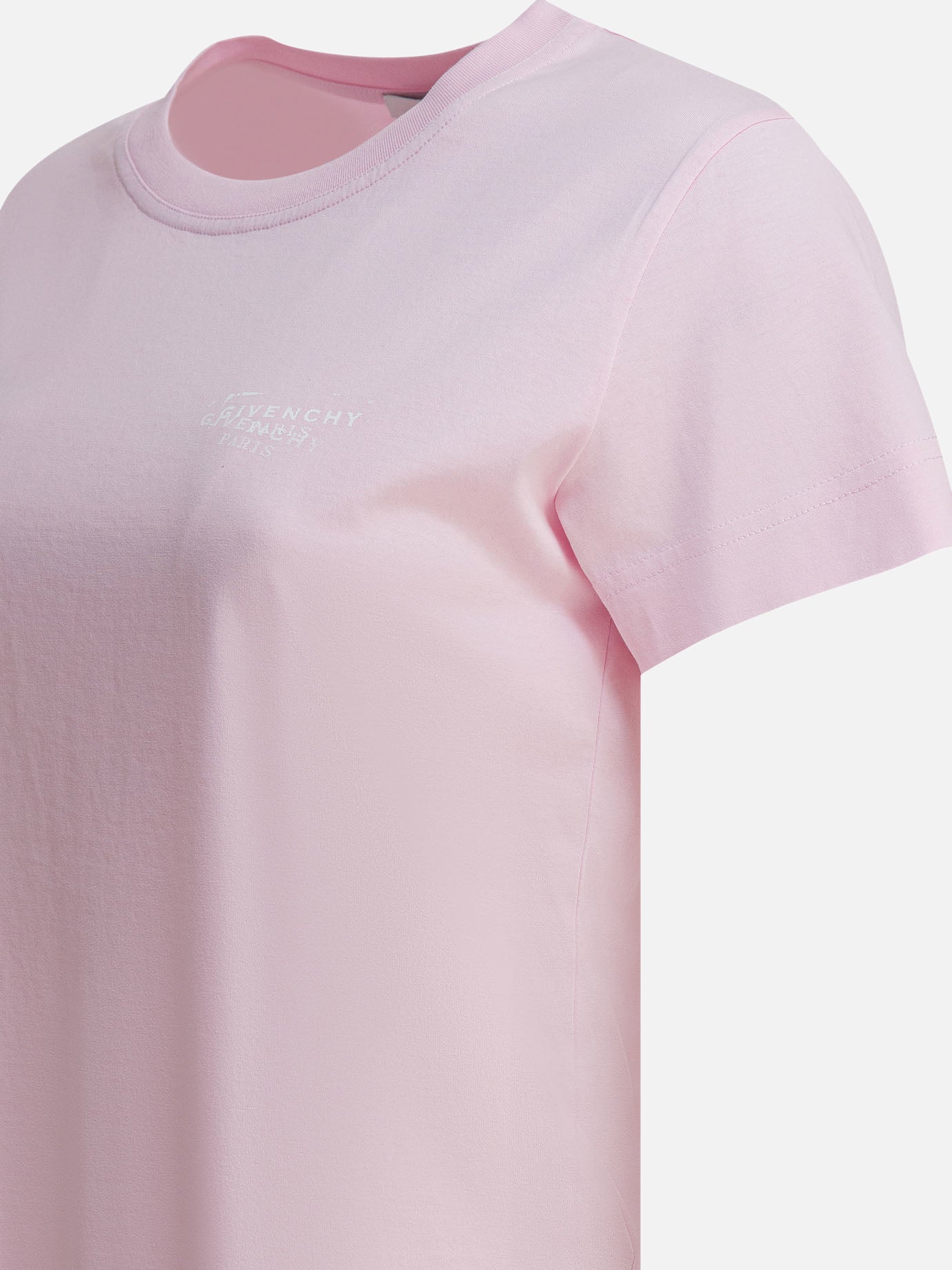 Crewneck t-shirts Logo Pink - Givenchy Women | PDP | VIETTI Online Store | Zoom-Modal_4