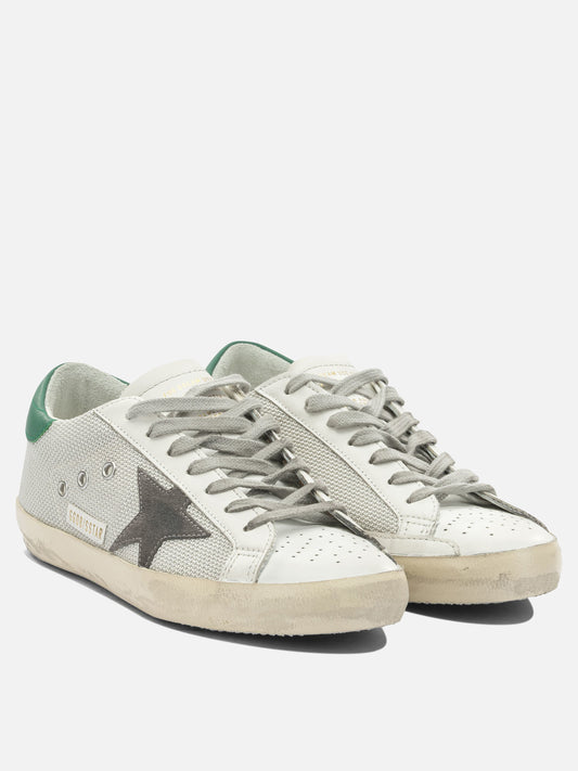 Low top sneakers 50% cow leather 50% polyester - 100% rubber Silver - Golden Goose Men | PLP | VIETTI Online Store | 2