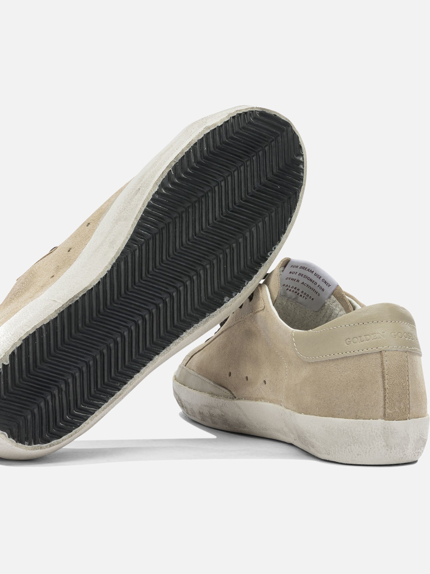 Low top sneakers 86% cow leather 14% ovine leather - 100% rubber Beige - Golden Goose Men | PDP | VIETTI Online Store | Zoom-Modal_5