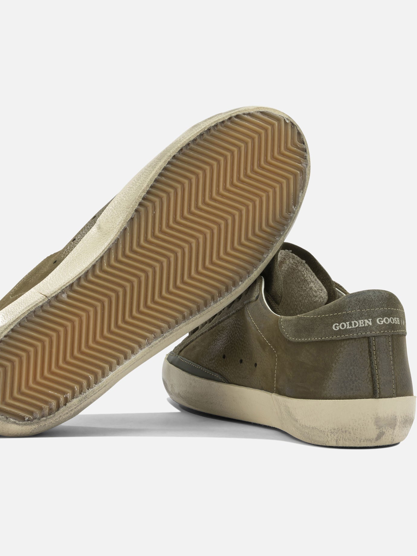 Low top sneakers 100% calf leather - 100% rubber Green - Golden Goose Men | PDP | VIETTI Online Store | Zoom-Modal_5