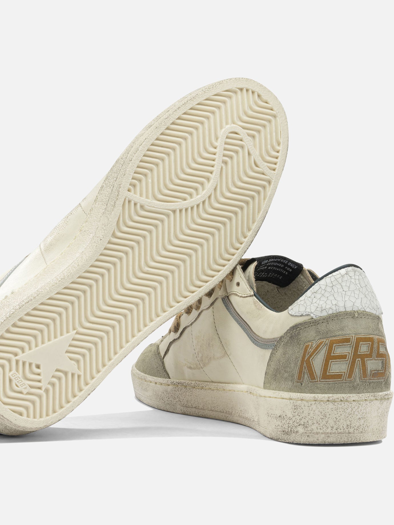 Golden Goose "Ball Star Double Upper" sneakers White